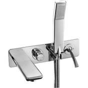 Resim Eca Novita Ankastre Banyo Bataryası Duşlu 3 Parça Set / 3 Yollu ECA.ANKSET.BD304 