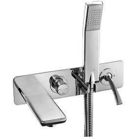 Resim Eca Novita Ankastre Banyo Bataryası Duşlu 3 Parça Set / 3 Yollu ECA.ANKSET.BD304 