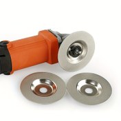 Resim Endüstriyel Metal için 4 İnç Elmas Taşlama Pedleri - Orta Taneli Polimer Arka Destek, Dayanıklı ve Aşınmaya Dayanıklı, Açı Taşlama Makineleri için Hazır, Açı Taşlama Makineleri Aksesuarları, Metal İşleme Araçları, Sağlam Yapı, Elmas Gibi Yapı 