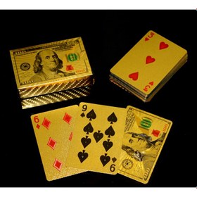 Resim Varaklı Dolar Oyun Kartı 