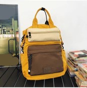 Resim Oldfriend Tika Bear Sarı Renk Hafif Sırt Çantası 15" Laptop Bölmeli Sarı 