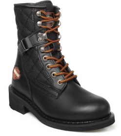 Resim Harley Davidson Lastik Tabanlı Deri Bot 