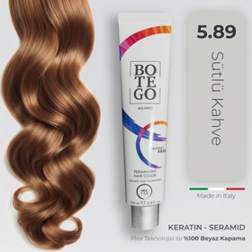 Resim Profesyonel Krem Saç Boyası - 5.89 Sütlü Kahve 100 ml 