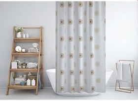 Resim Tropik Home Duş Perdesi Seti, 12 Adet C Halka Hediyeli Banyo Perdesi-banyo Duş Perdeleri-banyo Aksesuarları 3 Boyut 