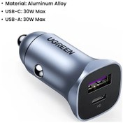 Resim Rj45 Araç Şarj Tipi C Hızlı Usb Şarj İphone Uyumlu 15 14 13 Xiaomi Araç Şarj Hızlı 4.0 30w Car Charger 1 Adeat 
