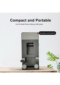 Resim Supermarket1 Katlanır Alüminyum Stand - 360 Dönüş, Şarjlı, Hafif Taşınır 