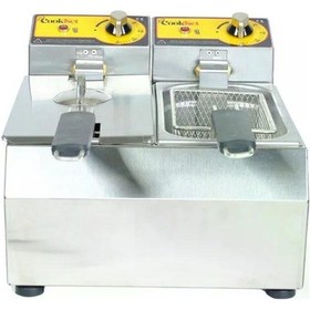 Resim Elektirikli Firitöz 3+3 Lt Patates Kızartma Makinesi 