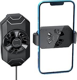 Resim HEPVET Cep Telefonu Radyatörü | Taşınabilir Cep Telefonu Soğutucu Fan USB Şarj - Yarı İletken Cep Telefonları Genişlik 80mm Telefonlarla Uyumlu Soğutucu Fanlar 