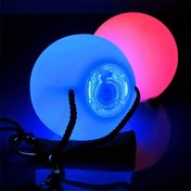 Resim 2 adet LED Parlayan Toplar, Juggling, Poi Performansı ve Dans için - Çok Renkli Solma ve Strob Efektleri, Şarj Edilemeyen Piller Dahil, Dayanıklı ve Darbe Dayanıklı Plastik Yapı, Tüm Mevsimler İçin İdeal Hediye, Juggling Aksesuarları|Canlı Aydınlatma Efektleri|Dayanıklı Plastik Toplar, LED Juggling Topları 