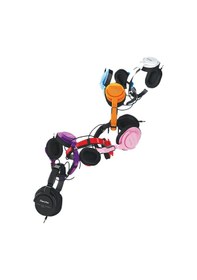 Resim Superlux HD661 Kulaklık Kırmızı 