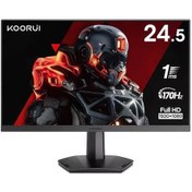 Resim Koorui 24.5" 25e3a Gaming 170hz Monitör Siyah 1ms1920x1080, 170hz, Hdmı, Dp, Freesync, Vesa 