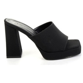 Resim Mat Siyah Kadın Terlik K04527030238 Siyah 