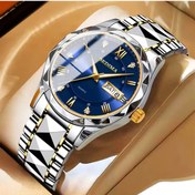 Resim POEDAGAR Dedıma Paslanmaz Çelik Lüks Erkek Kol Saati 