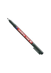 Resim 6'lı Siyah Edding 142m Asetat Kalemi 1 MM Siyah 
