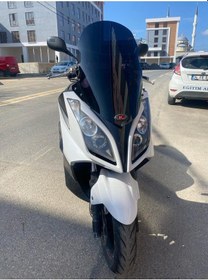 Resim Motocam Kymco Downtown 300i Ön Cam 2009-2017 Model 78cm Siyah Renkli 4mm Uzun 