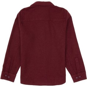 Resim U.S. Polo Assn. Kız Çocuk Bordo Uzun Kollu Basic Gömlek 50317666-VR177 