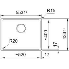 Resim Franke Maris Mrg 210/110-52 Avena Granit Evye + Active Plus Doccia 2.0 Batarya + Comfort Sıvı Sabunluk Set 