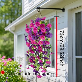 Resim İki Adet UV Dayanıklı Yapay Morning Glory Asma, Gerçekçi Simülasyon Bitkiler - Bahçe Dekoru, Evler, Nikah Törenleri, Ofisler, Yıl Dönümleri, Eve Taşınma Partisi, Oteller ve Bahçeler İçin Mükemmel. St. Patrick Günü ve Sevgililer Günü İçin İdeal Seçim, Ev Dekorasyonu,Etkinlik Stilizasyonu,Çiçek Düzenlemesi,Dekoratif Asmalar,Hava Koşullarına Dayanıklı Çalılar,Yüksek kaliteli yapay bitkiler,Yapay Çiçekler,Yapay Yeşillik,Düğün Stilistleri,Tatil Dekorasyoncuları 