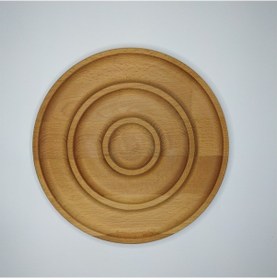 Resim Buco 3 Gözlü Yuvarlak Çerezlik Kahvaltılık 25CM 