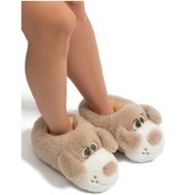 Resim Kopi Kadın, Garson Boy Hayvanlı Panduf Bej 36/41 Bej 