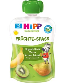 Resim Hipp Mama Organik Kivili Muzlu Armut Püresi - Standart / Standart 