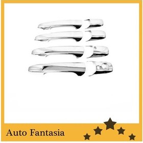 Resim Lasonstiges Mazda 5 / Premacy 05-09 İçin Anahtarsız Erişim İle Esnek Krom Kaplama Krom Kapı Kolu Kapağı - Ücretsiz Kargo 