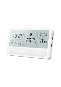 Resim Mufunye İç Ve Dış Sıcaklık Ve Nem Ölçer, Büyük Lcd Ekran, Usb Şarj, Duvara Veya Masa Üstüne Yerleştirme İçin Uygun 