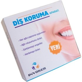 Resim Invoker - Diş Gıcırdatma Diş Sıkma Önleyici Diş Koruyucu Ağızlık 