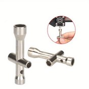 Resim 1 adet Çok Fonksiyonlu Anahtar ve Soket Seti - Ergonomik Tutuşlu El Aleti, Dayanıklı Metal Yapı, Sıkı Alanlar İçin Güç Gerektirmez, DIY Projeleri, Ev İyileştirme, Tornavida, Pense, Tornavida Seti, Sağlam Alet Tasarımı, Dayanıklı Yapı, Alet Seti, Soket Seti, Mekanik İçin Alet, Araba Alet Seti, Anahtar Seti El Aletleri 