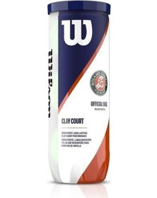 Resim Wilson Roland Garros 3'lü Tenis Topu Wrt125000 