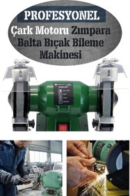 Resim MOONSHOP Pro .SeriTurbo-5000 Çark Motoru Zimpara Balta Makinesi Tas Motoru Taslama 150 Mm 