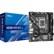 Resim ASROCK H610M-HVS/M.2 R2.0 Intel H610 Soket 1700 DDR4 3200MHz (OC) M.2 Anakart 