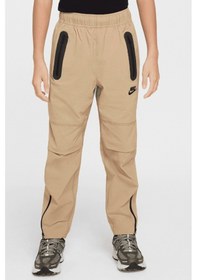 Resim Nike Sportswear Tech Woven Kids Pant Fermuar Cepli Çocuk Eşofman Altı Taba Taba 