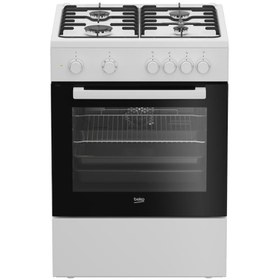 Resim Beko BFE 400 B Beyaz Doğalgazlı Ocaklı Fırın 