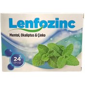 Resim Lenfozinc Mentol Okaliptus Çinko 24 Adet Pastil 