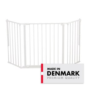 Resim BabyDan Olaf Koruyucu Bariyer ve Güvenlik Kapısı 90 - 146 cm Beyaz - Beyaz 