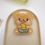 Resim OIMG Yaratıcı Sevimli Anahtarlık Karikatür Peluş Bebek Kolye Çok Yönlü Anahtarlık Kolye Çanta Bebek Çekicilik (Yurt Dışından) 