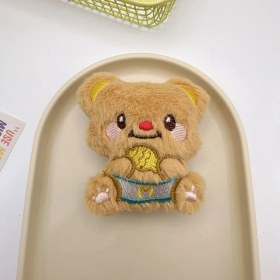 Resim OIMG Yaratıcı Sevimli Anahtarlık Karikatür Peluş Bebek Kolye Çok Yönlü Anahtarlık Kolye Çanta Bebek Çekicilik (Yurt Dışından) 