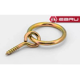 Resim Ebru Halkalı Piton, Vidalı Halka 18 - 10 Adet 