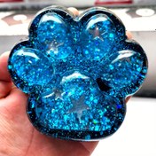 Resim Taba Squishy- Devasa Parlak Mavi Kedi saç tokası Sıkıştırma Oyuncak- TPR Malzeme, Öğrenme ve Ofis Eğlencesi için Interaktif Duyusal Oyuncak, Mükemmel Doğum Günü veya Parti Hediyesi, Eğlenceli Tasarım, Dayanıklı Oyuncak 