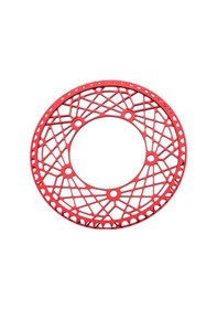 Resim West Bıkıng Katlanır Bisiklet Alüminyum Alaşımlı Su Geçirmez Krank Takımı, Renk: 56t Kırmızı Kırmızı 