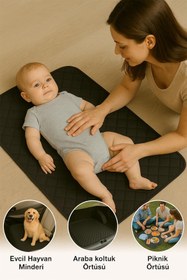 Resim UYDEE Oto Koltuk Koruma Kılıfı Örtüsü Araba Kedi Köpek Minderi Araç Köpek Yatağı Evcil Hayvan Bagaj Havuzu 