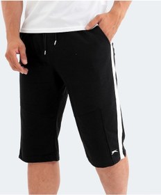 Resim Slazenger Polona I Erkek Cepli Kapri Siyah Şort 