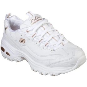 Resim Skechers D'lites - Fresh Start Kadın Beyaz Sneakers - 11931 Wtrg 