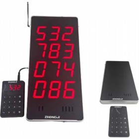 Resim Kumandalı Müşteri Çağrı Cihazı (Kasa Ölçüsü 18X38 Cm) 