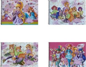 Resim Winx 17x24 Spiralli Resim Defteri 15 Yp 4'lü 