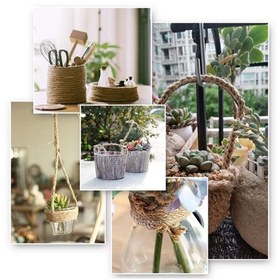 Resim gökdağ group g g Tam Kesit 50 Metre Jüt Ip Kendir Halat 10 Mm Jut Halat-HasırIp-Kendir Ip-Salıncak Ipi 10 MM 50 METRE 