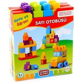 Resim Jumbo Bloks Sayı Otobüsü 