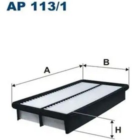 Resim Fıltron Ap1131 Hava Filtresi Fa0113320 Rf2a13z409a Rf2a13z40a 