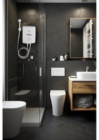 Resim Arnell 7500 W Elektirikli Ani Su Isıtıcısı Banyo Ve Mutfak Şofbeni 